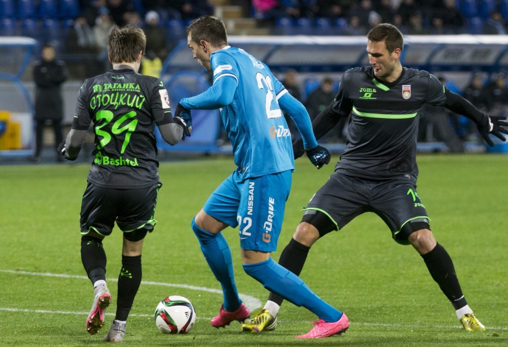 РОСГОССТРАХ-Чемпионат России 2015/16, «Зенит» — «Уфа»