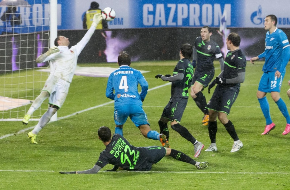 РОСГОССТРАХ-Чемпионат России 2015/16, «Зенит» — «Уфа»