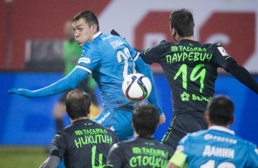 РОСГОССТРАХ-Чемпионат России 2015/16, «Зенит» — «Уфа»