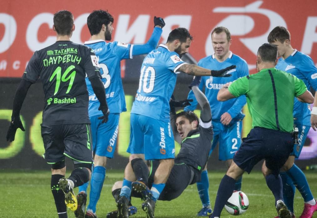 РОСГОССТРАХ-Чемпионат России 2015/16, «Зенит» — «Уфа»