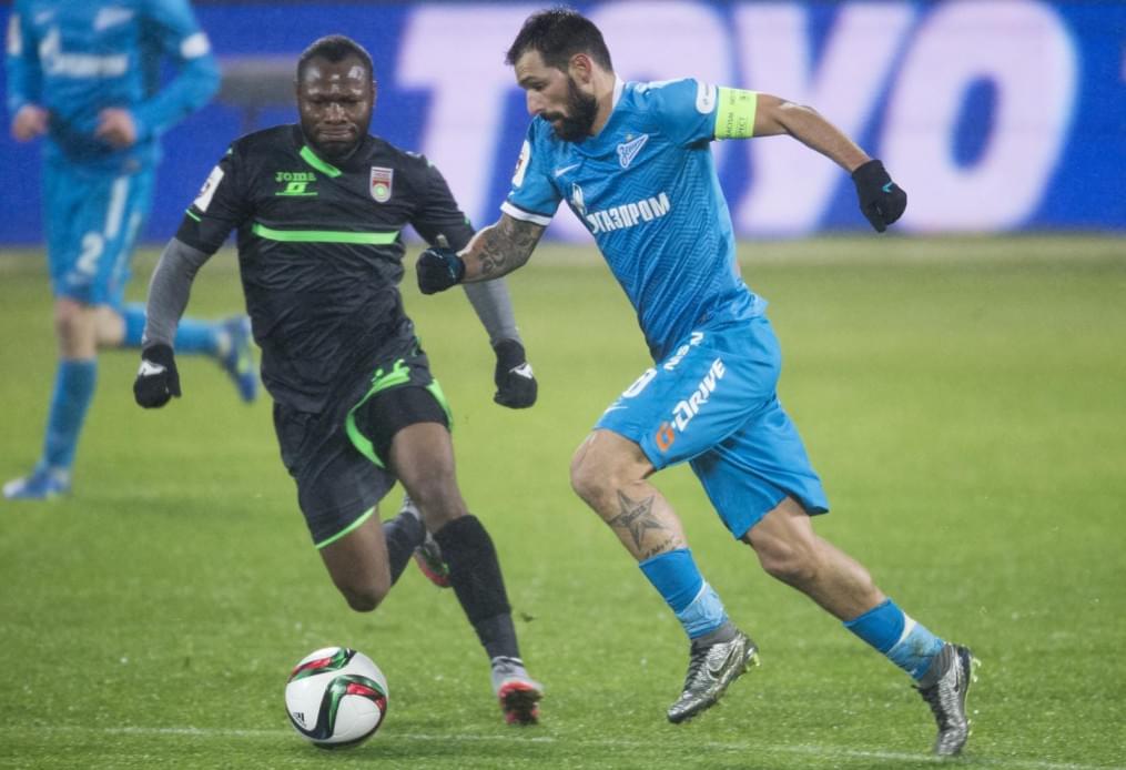 РОСГОССТРАХ-Чемпионат России 2015/16, «Зенит» — «Уфа»