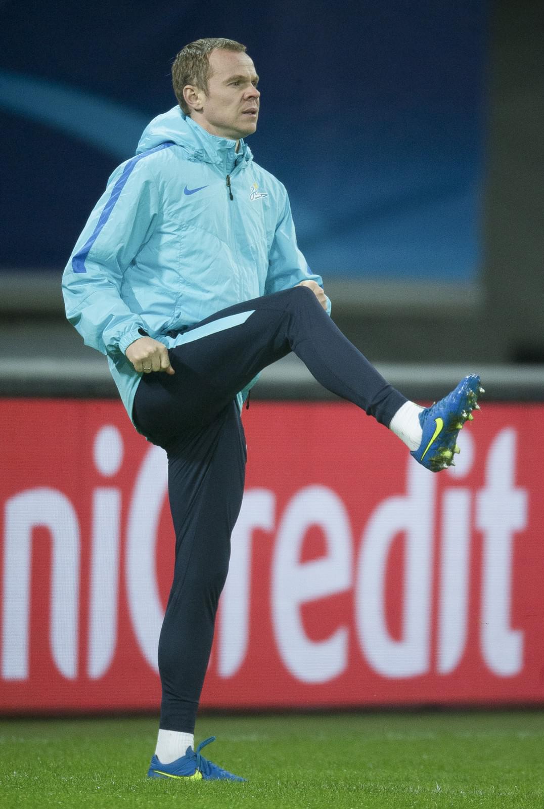 Лига Чемпионов УЕФА, открытая тренировка «Зенита» перед матчем с «Гентом»