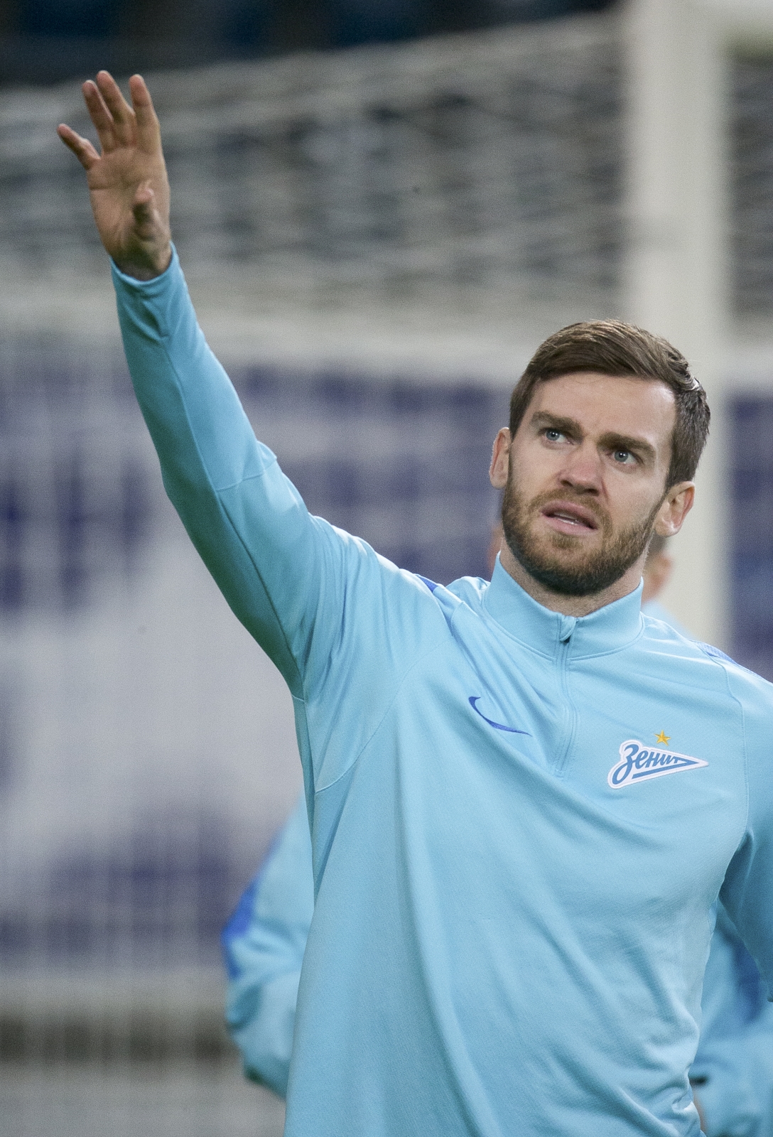 Лига Чемпионов УЕФА, открытая тренировка «Зенита» перед матчем с «Гентом»