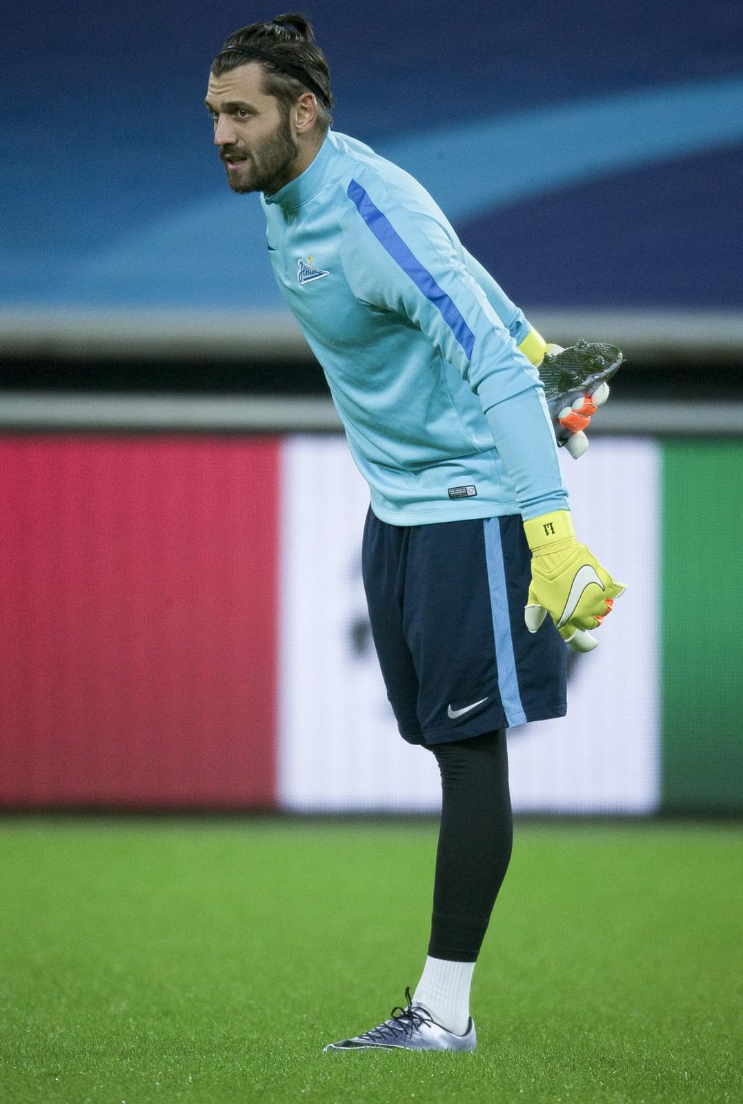 Лига Чемпионов УЕФА, открытая тренировка «Зенита» перед матчем с «Гентом»