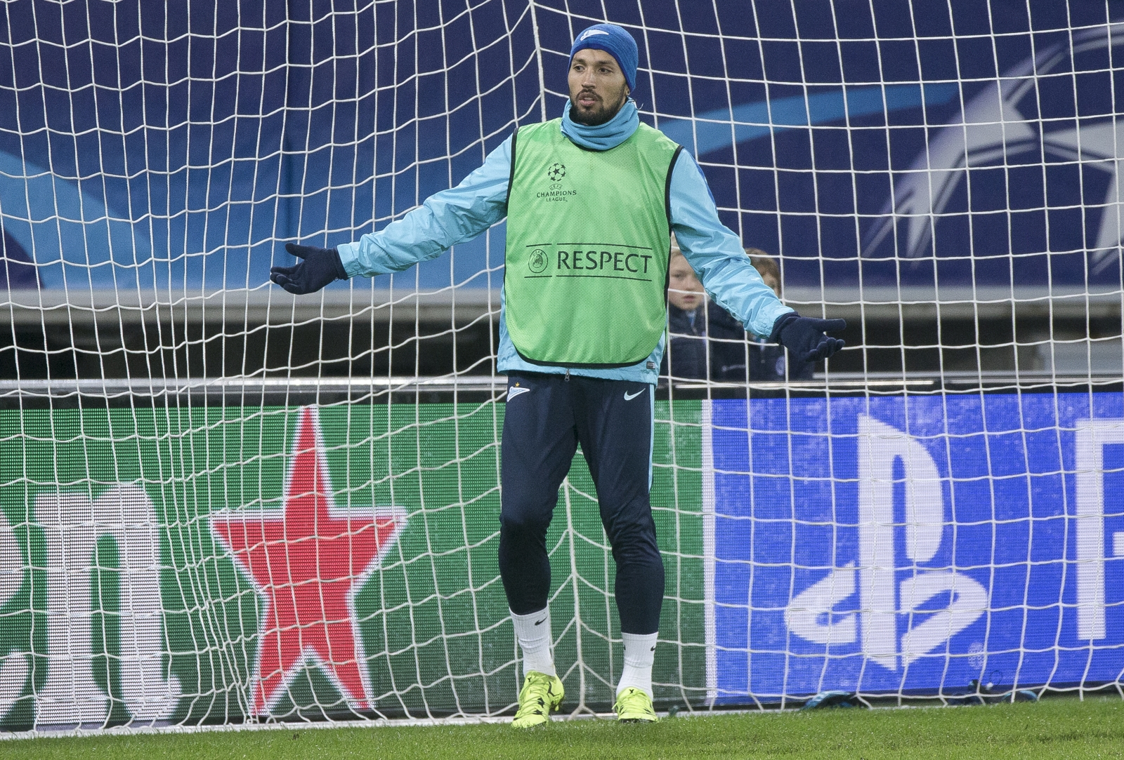 Лига Чемпионов УЕФА, открытая тренировка «Зенита» перед матчем с «Гентом»