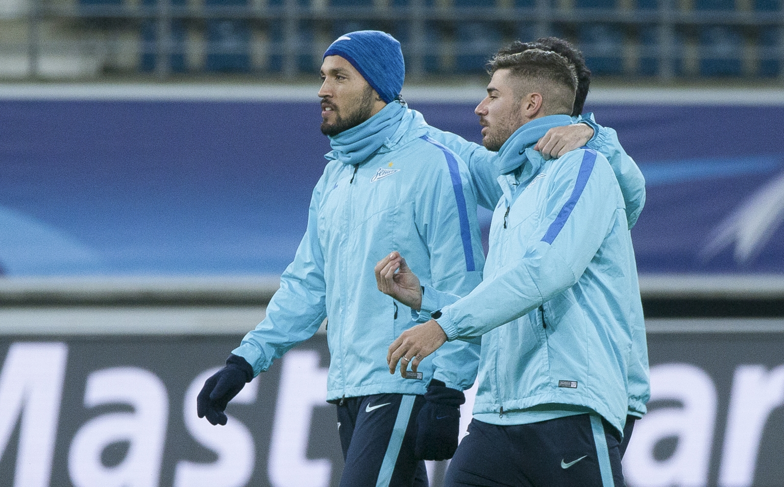 Лига Чемпионов УЕФА, открытая тренировка «Зенита» перед матчем с «Гентом»