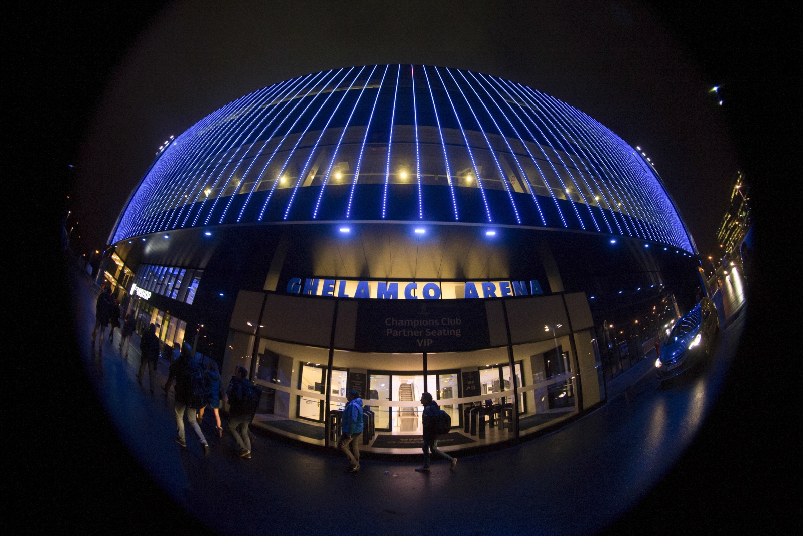 Лига Чемпионов УЕФА, открытая тренировка «Зенита» перед матчем с «Гентом»