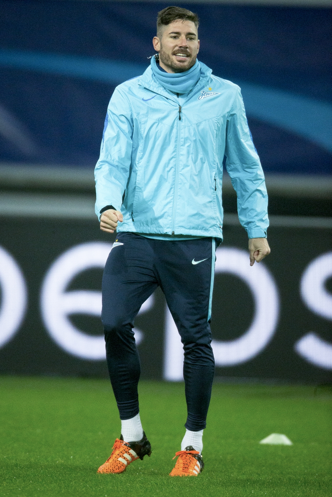 Лига Чемпионов УЕФА, открытая тренировка «Зенита» перед матчем с «Гентом»