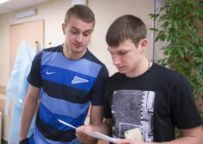 Первый день зимнего осмотра в ММЦ «СОГАЗ»