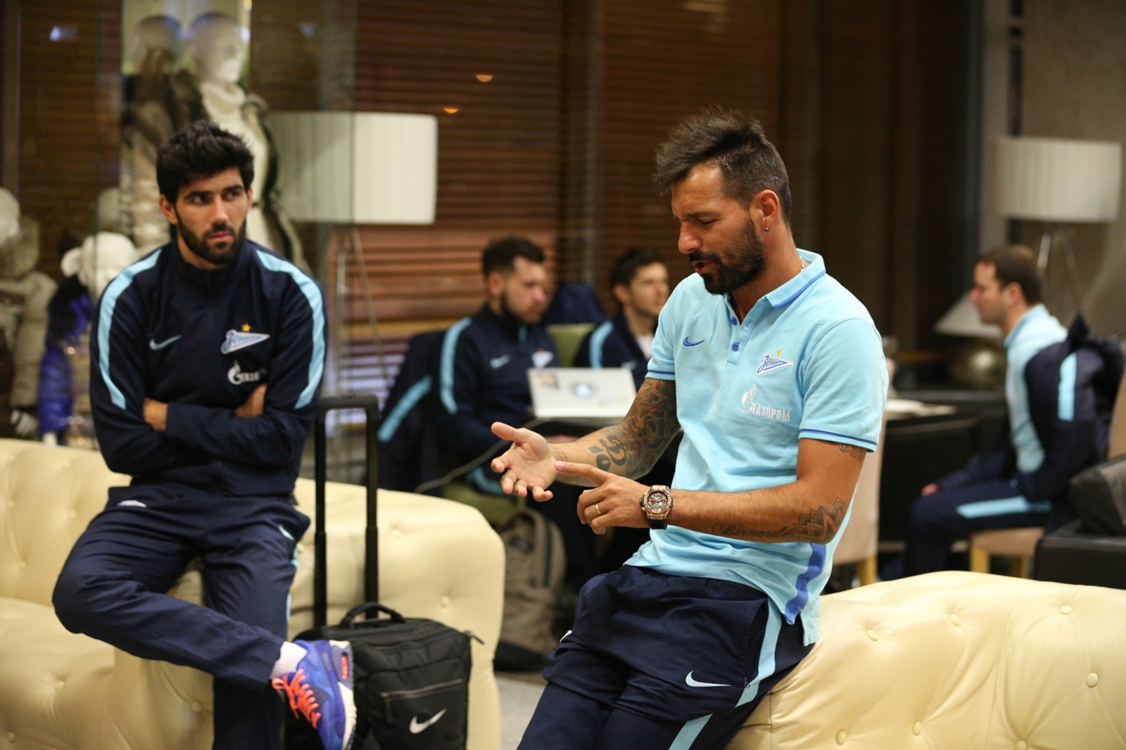 «Зенит», вылет из «Пулково»