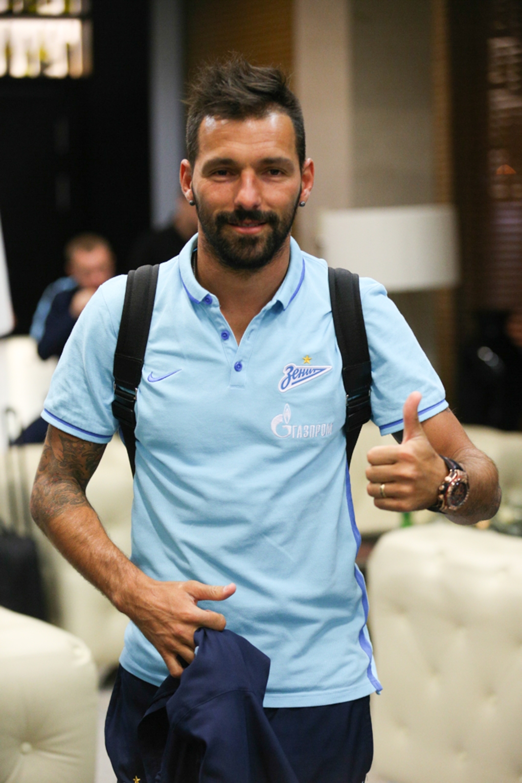 «Зенит», вылет из «Пулково»