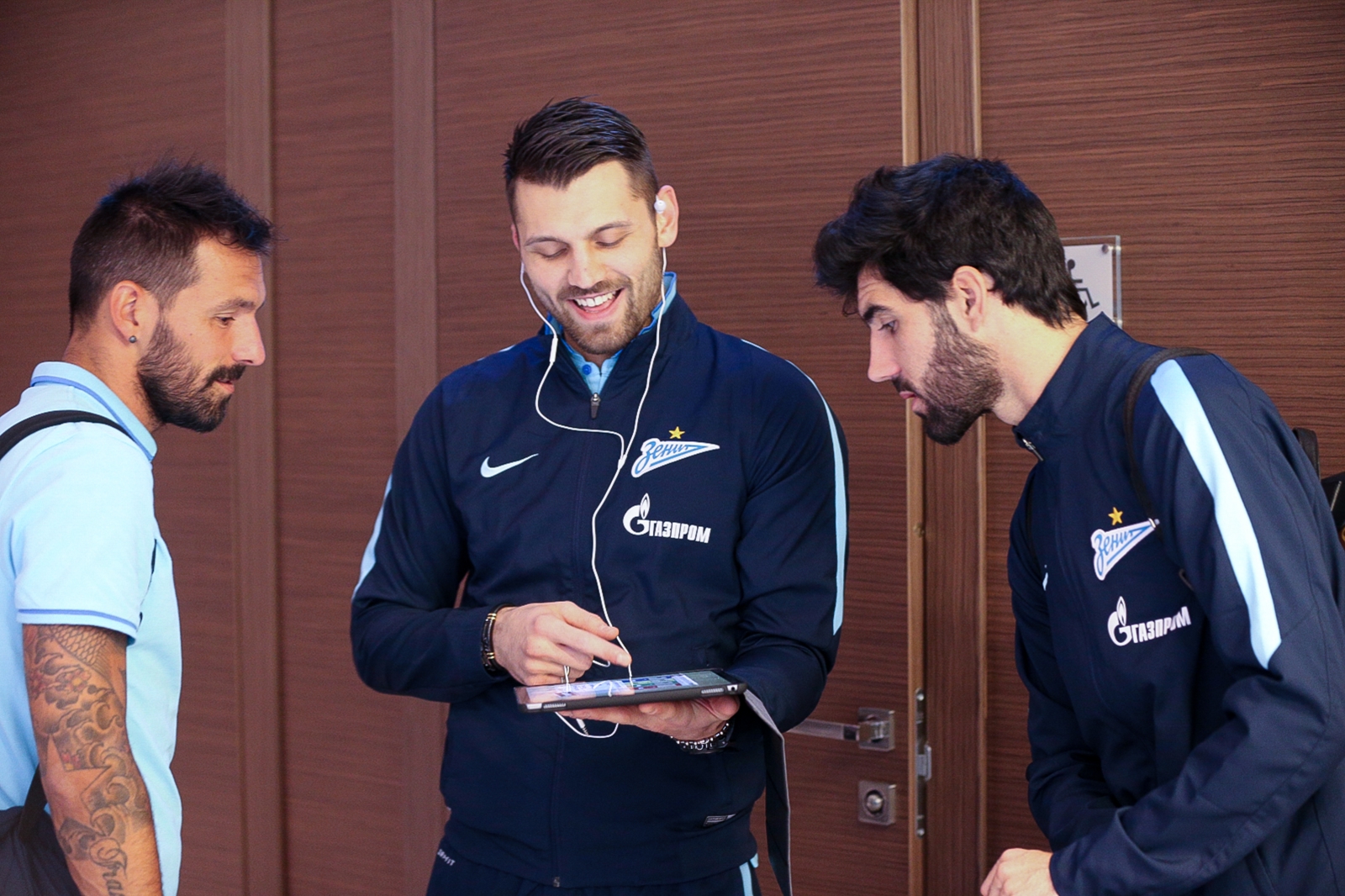 «Зенит», вылет из «Пулково»