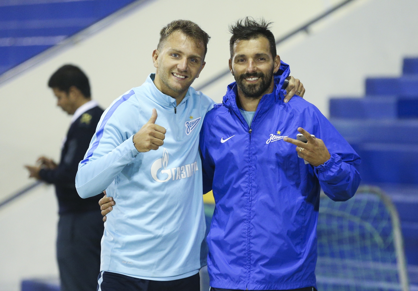 «Газпром»-тренировочные сборы в Дохе: 12 января, вечерняя тренировка