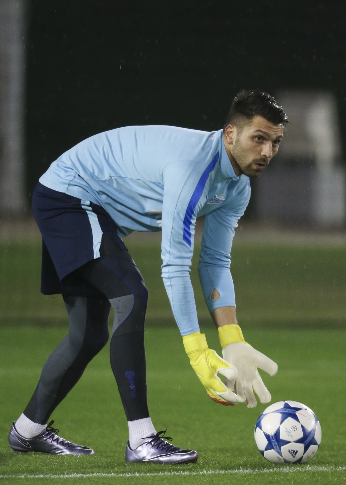 «Газпром»-тренировочные сборы в Дохе: 12 января, вечерняя тренировка