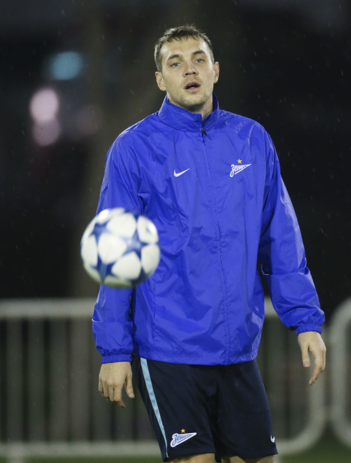 «Газпром»-тренировочные сборы в Дохе: 12 января, вечерняя тренировка