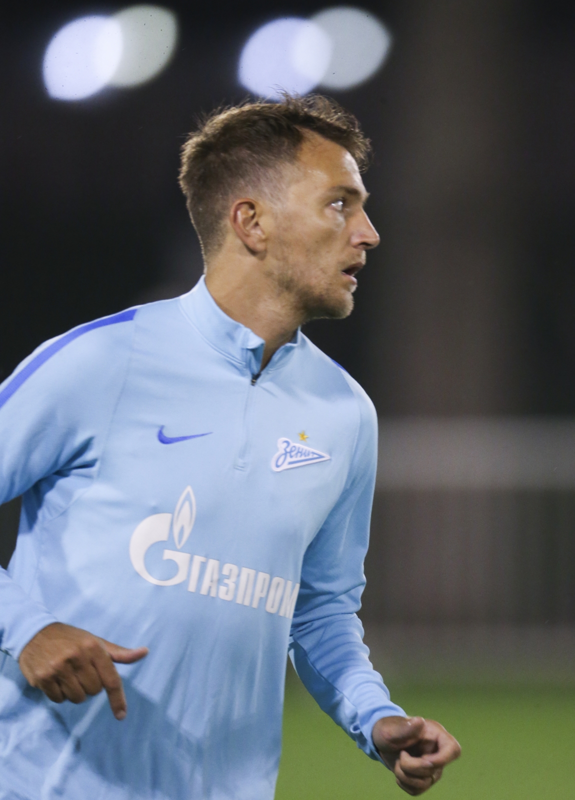 «Газпром»-тренировочные сборы в Дохе: 12 января, вечерняя тренировка