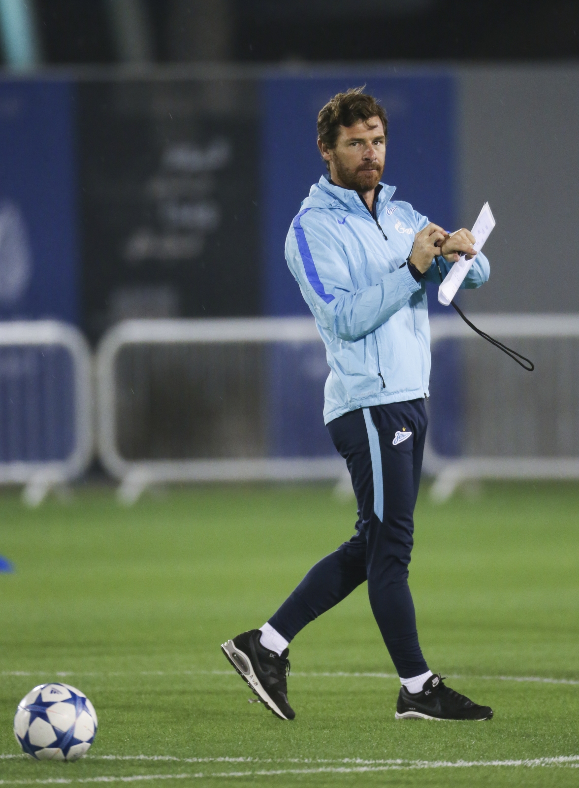 «Газпром»-тренировочные сборы в Дохе: 12 января, вечерняя тренировка