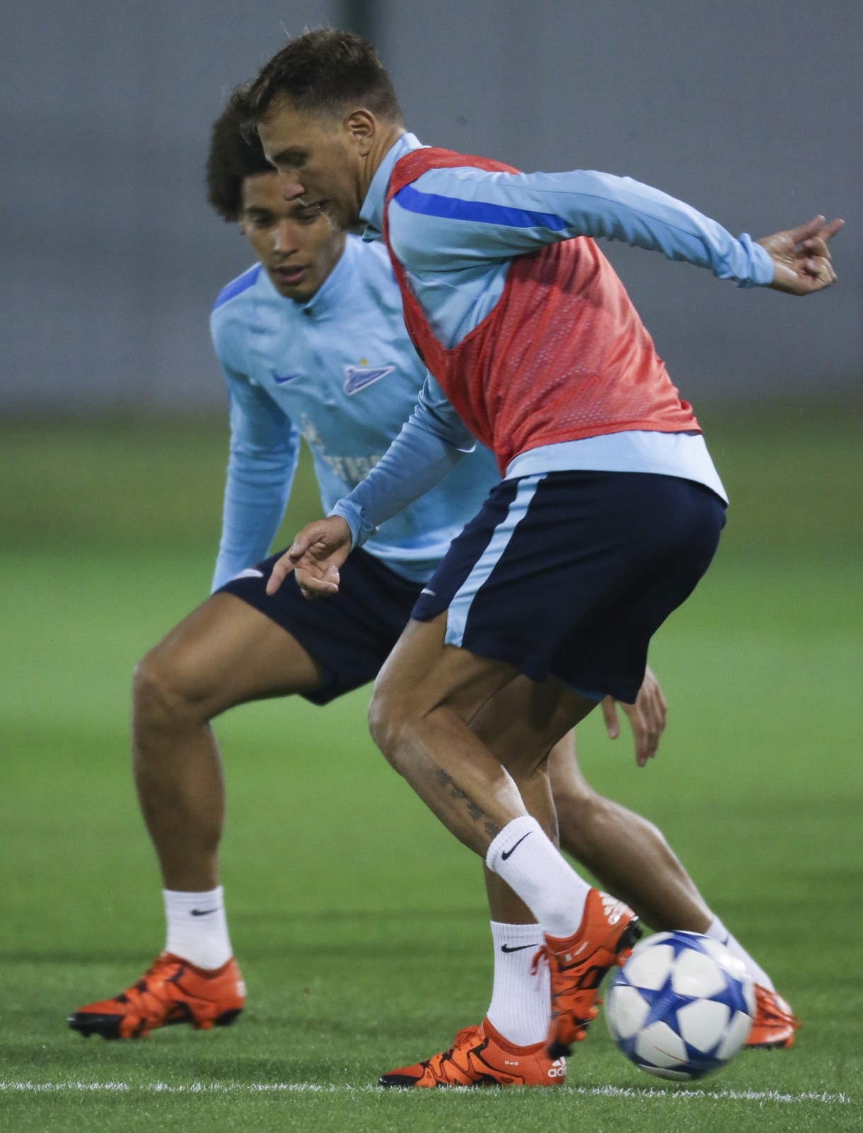 «Газпром»-тренировочные сборы в Дохе: 12 января, вечерняя тренировка