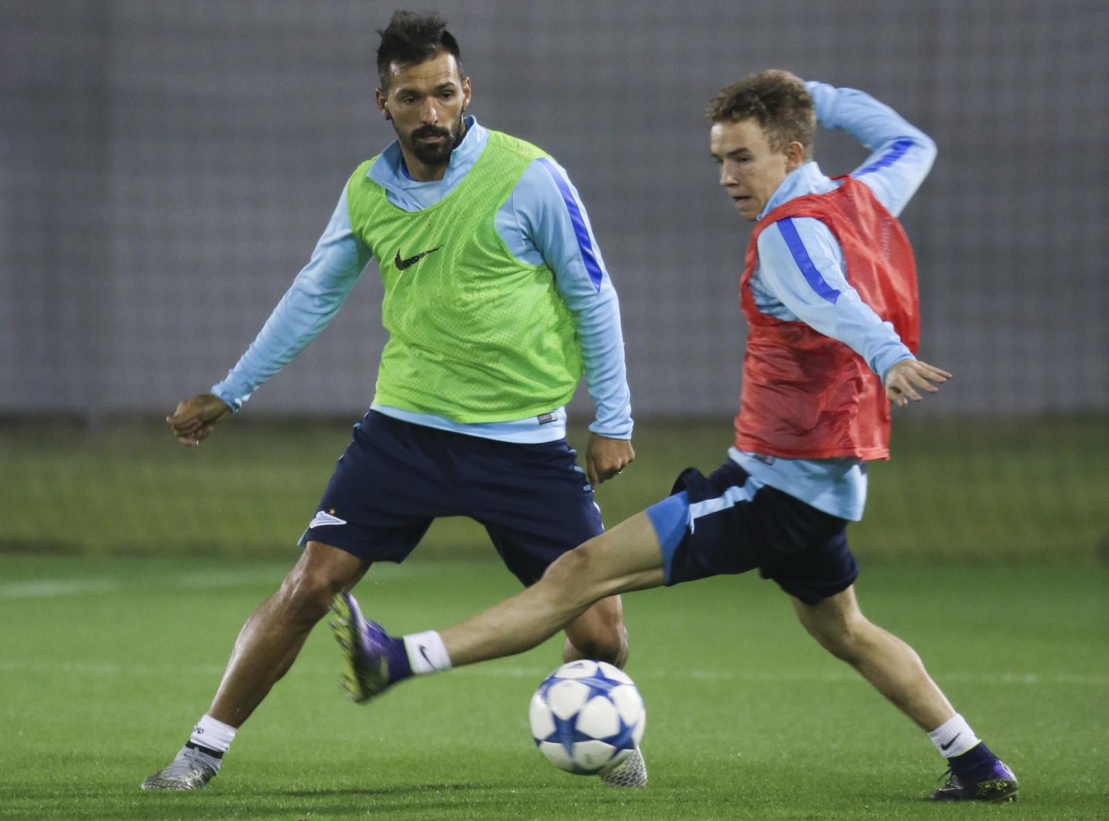 «Газпром»-тренировочные сборы в Дохе: 12 января, вечерняя тренировка