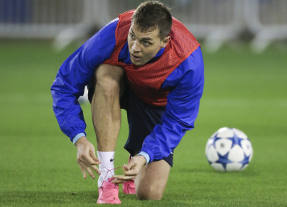 «Газпром»-тренировочные сборы в Дохе: 12 января, вечерняя тренировка