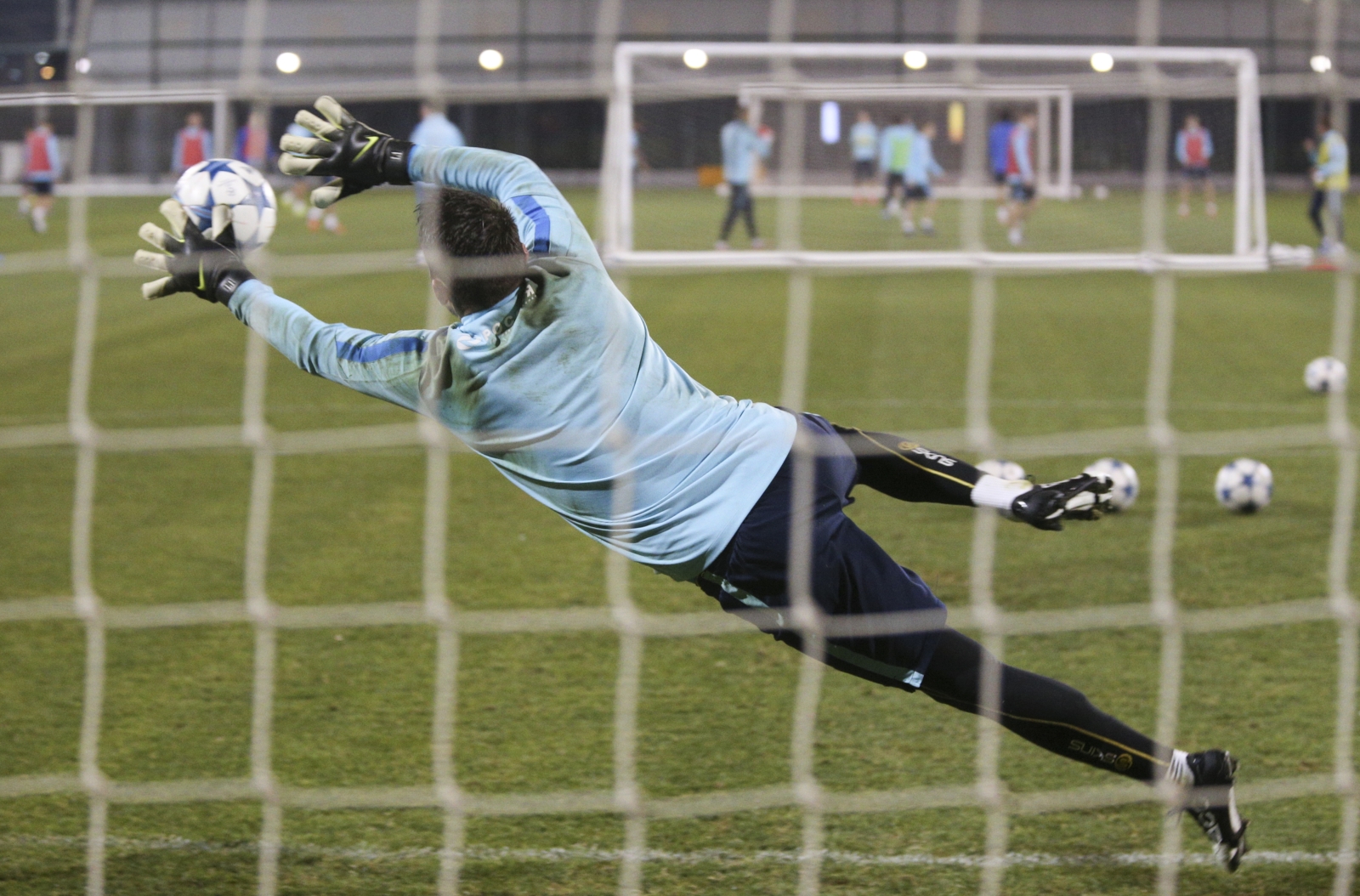 «Газпром»-тренировочные сборы в Дохе: 13 января, вечерняя тренировка