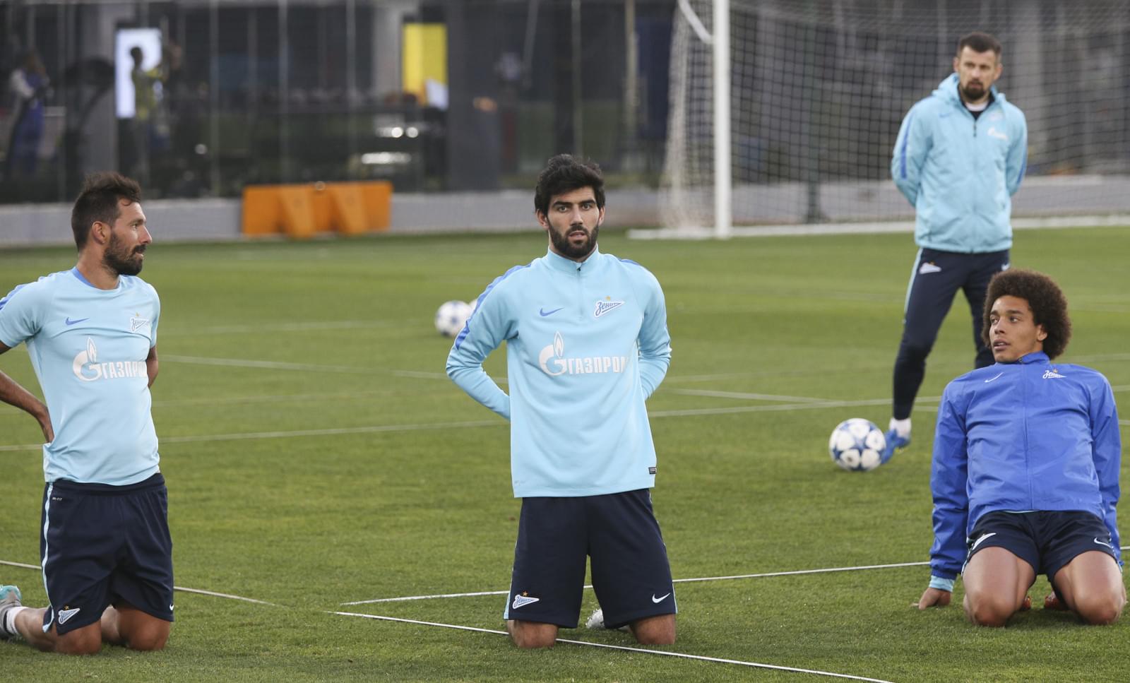 «Газпром»-тренировочные сборы в Дохе: 13 января, вечерняя тренировка