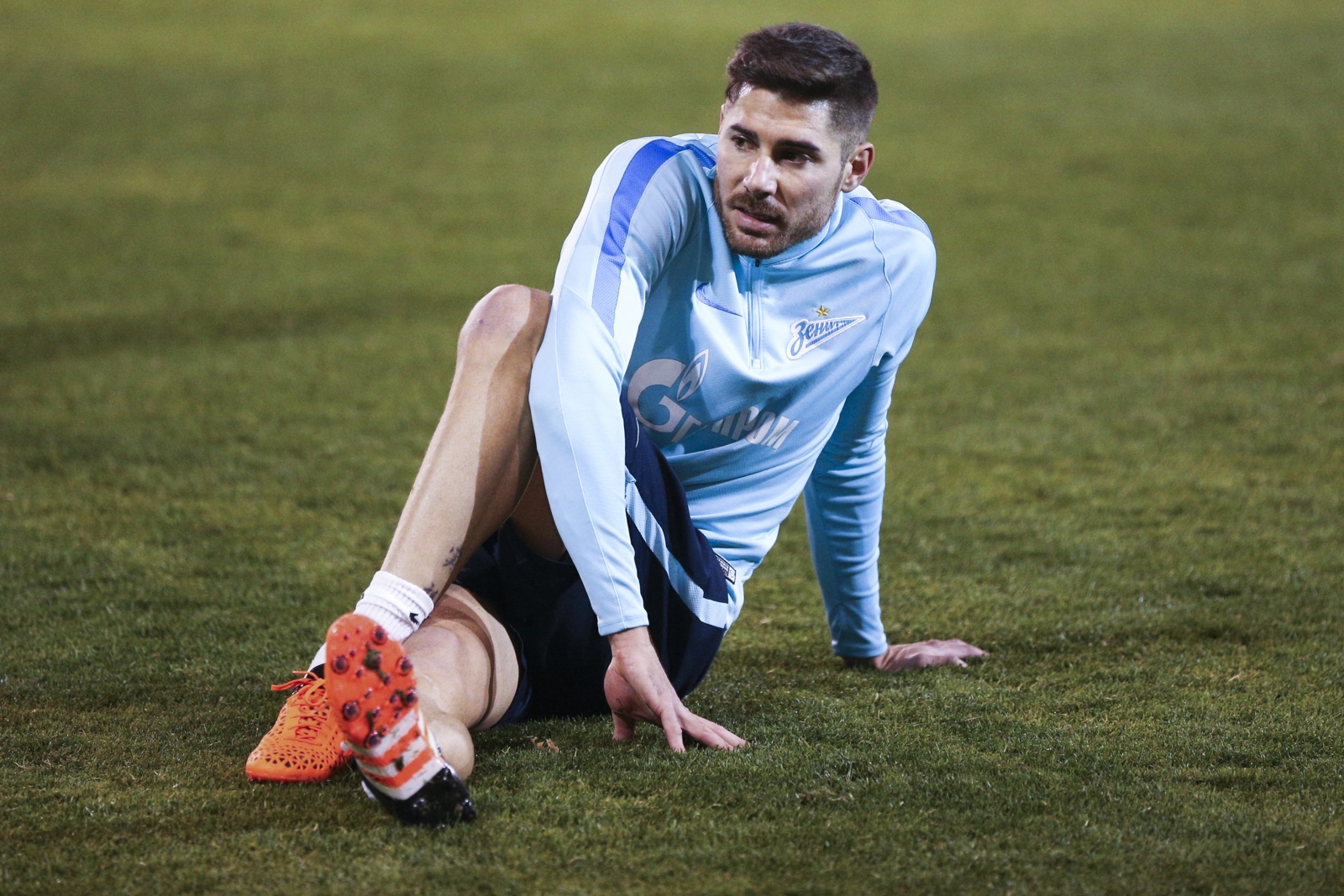 «Газпром»-тренировочные сборы в Дохе: 13 января, вечерняя тренировка