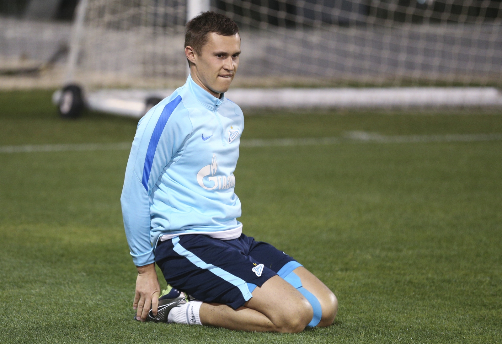 «Газпром»-тренировочные сборы в Дохе: 13 января, вечерняя тренировка