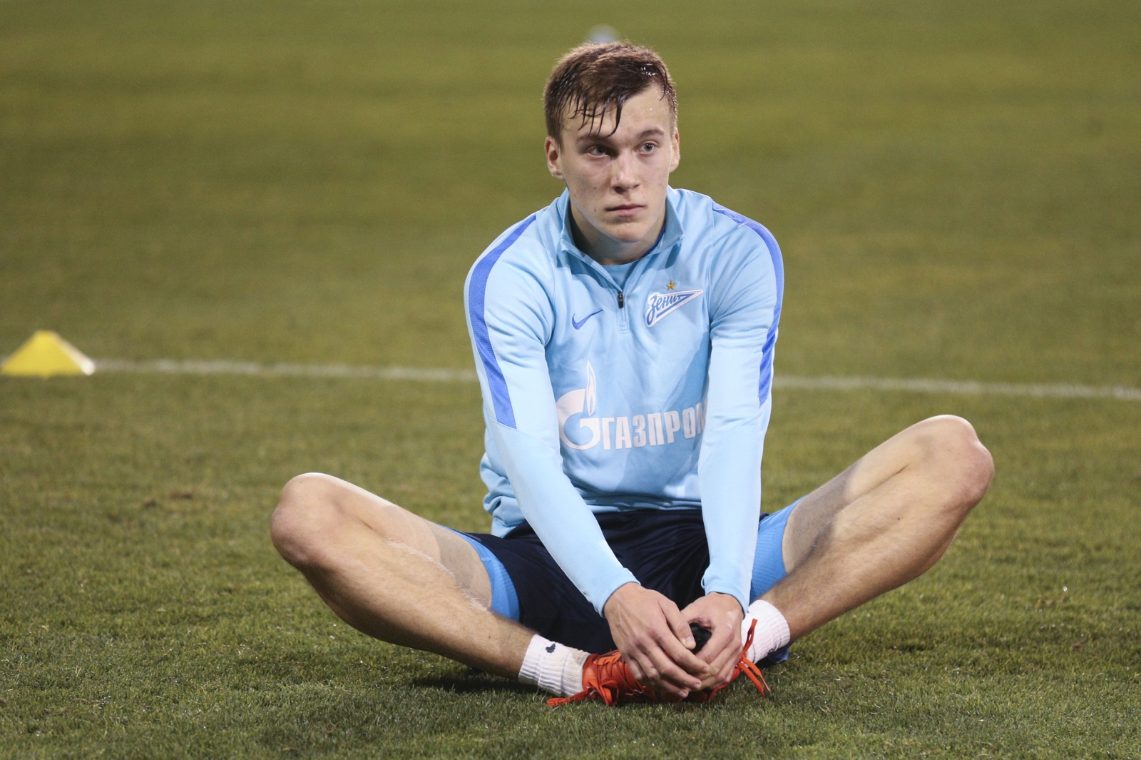 «Газпром»-тренировочные сборы в Дохе: 13 января, вечерняя тренировка