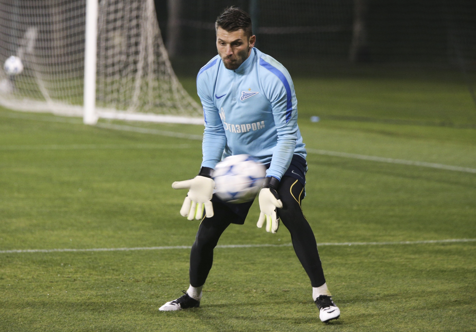 «Газпром»-тренировочные сборы в Дохе: 13 января, вечерняя тренировка