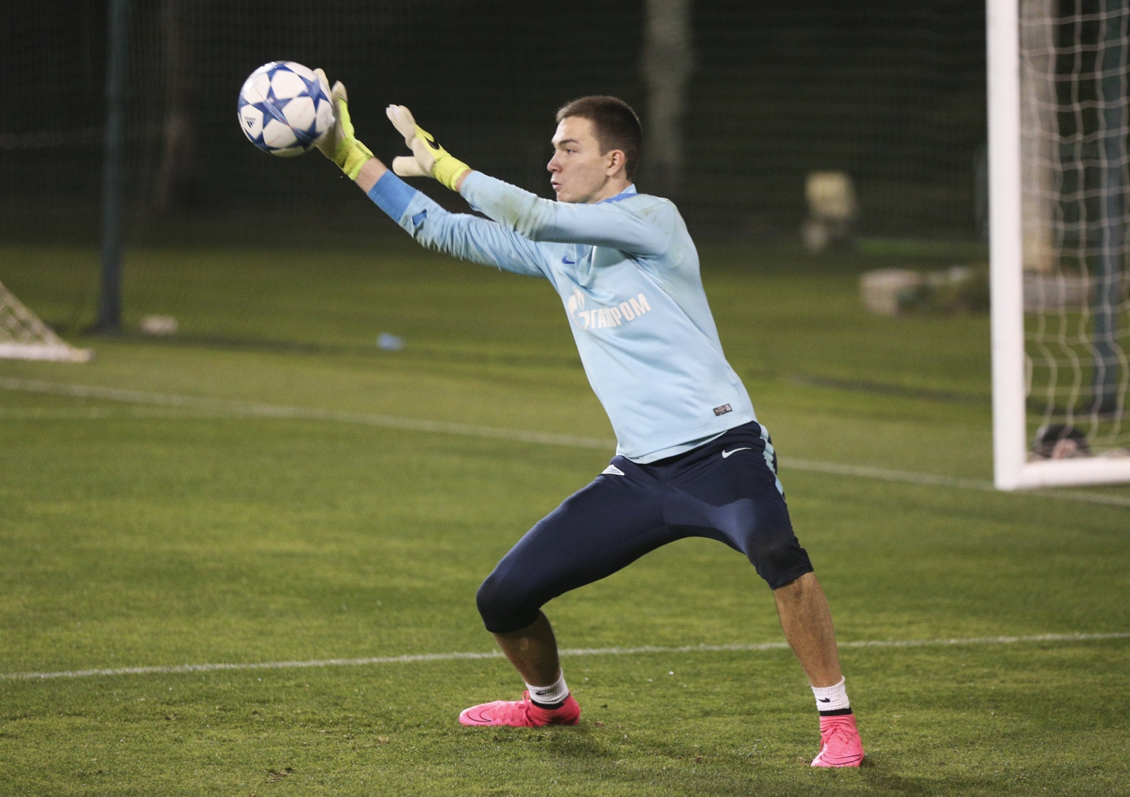 «Газпром»-тренировочные сборы в Дохе: 13 января, вечерняя тренировка