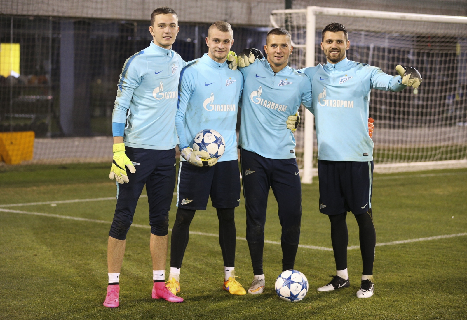 «Газпром»-тренировочные сборы в Дохе: 13 января, вечерняя тренировка