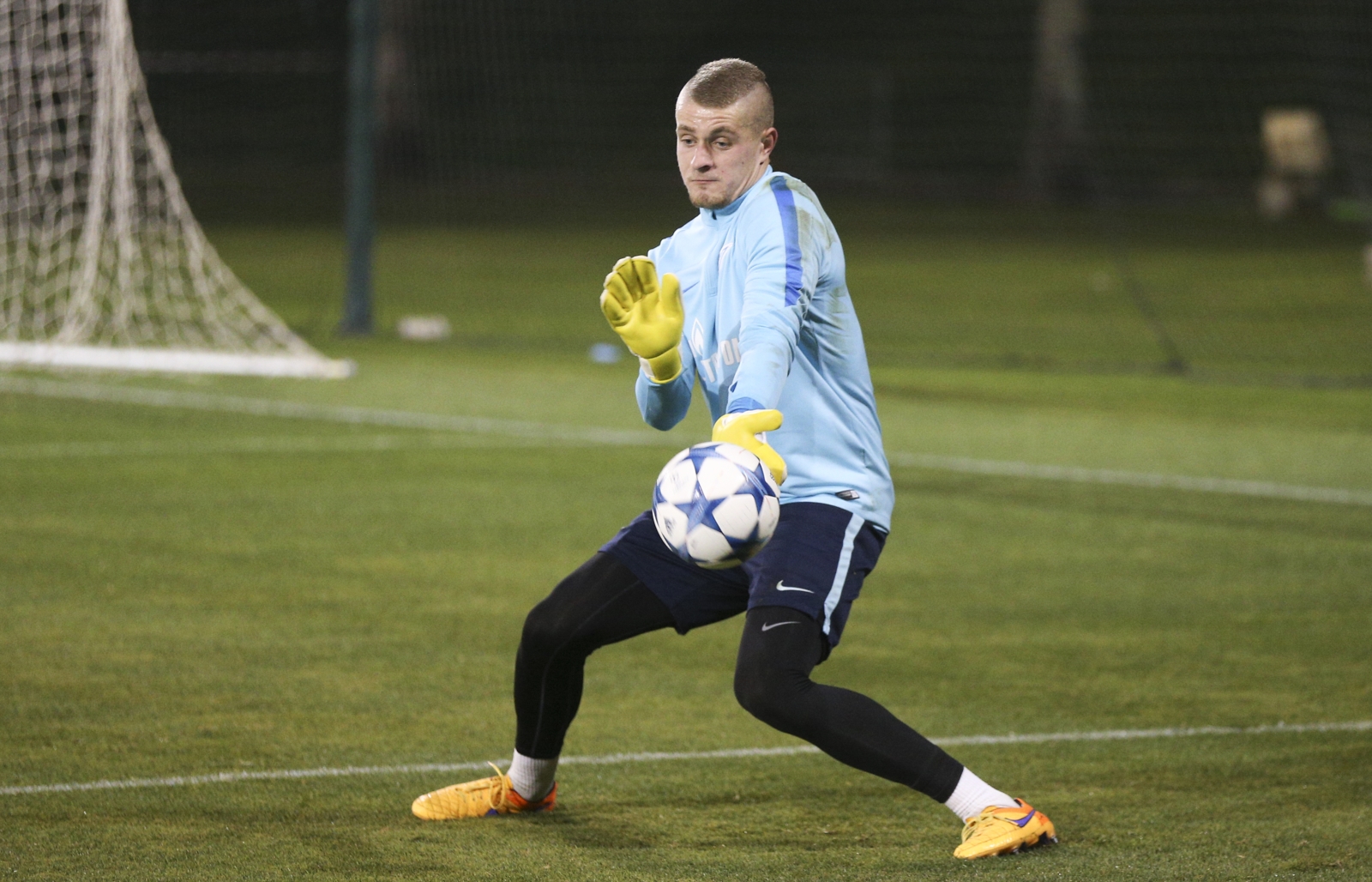 «Газпром»-тренировочные сборы в Дохе: 13 января, вечерняя тренировка