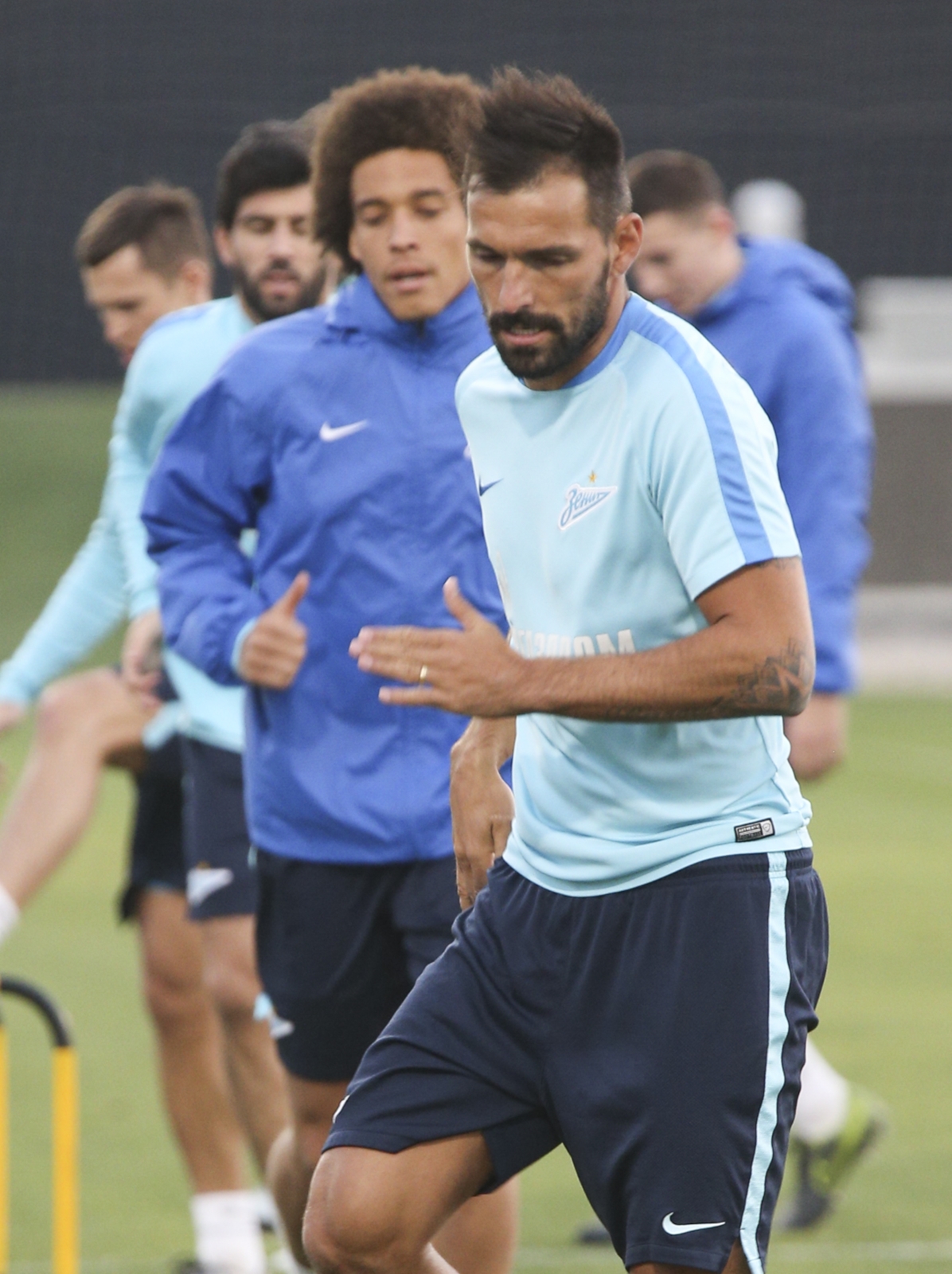 «Газпром»-тренировочные сборы в Дохе: 13 января, вечерняя тренировка