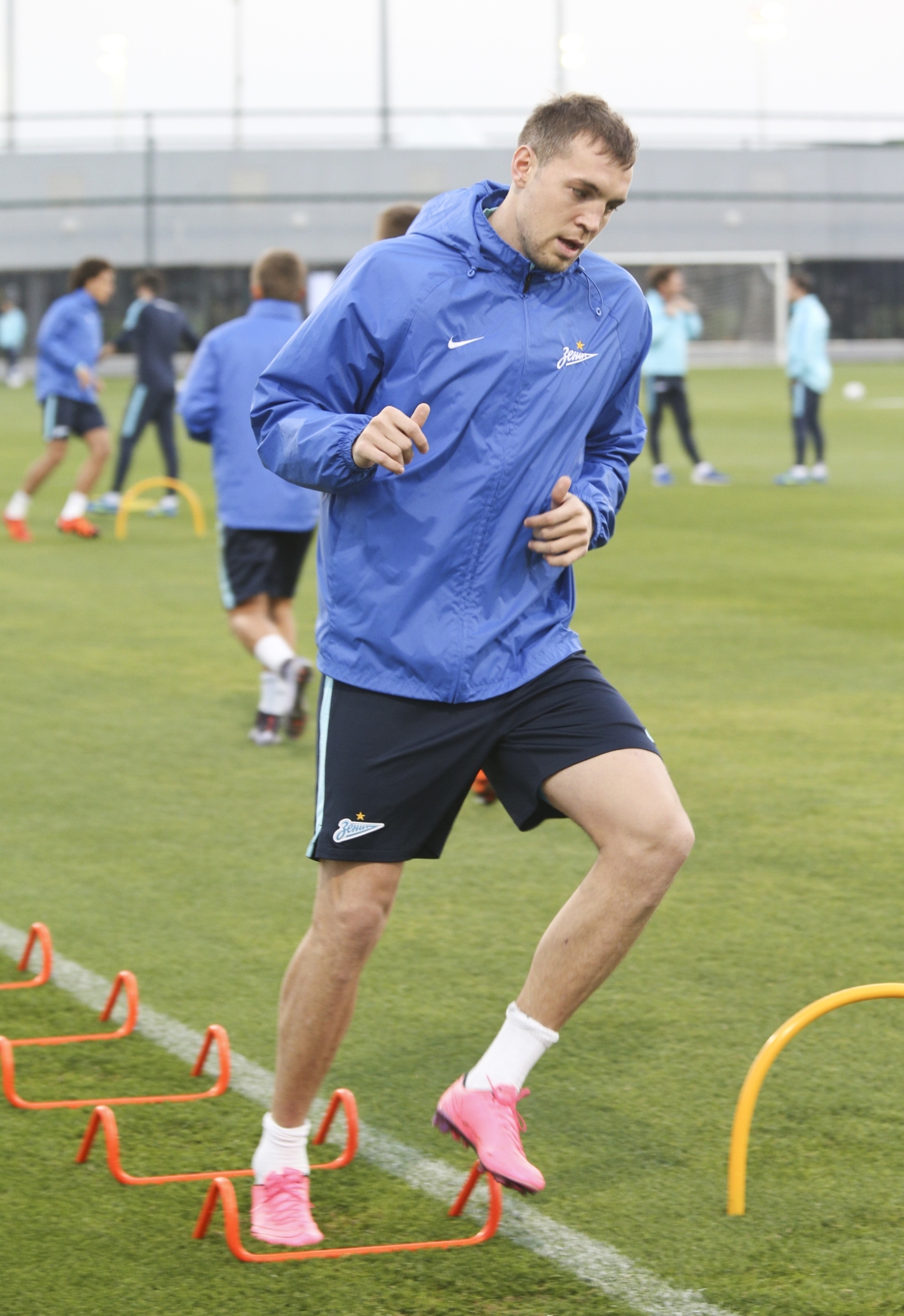 «Газпром»-тренировочные сборы в Дохе: 13 января, вечерняя тренировка