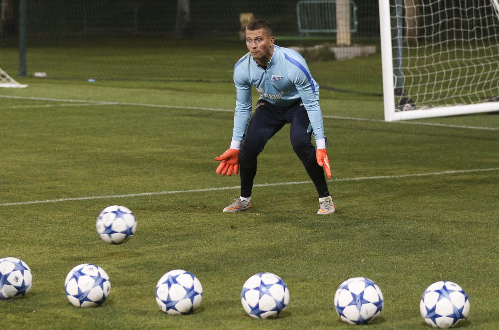 «Газпром»-тренировочные сборы в Дохе: 13 января, вечерняя тренировка