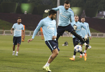 «Газпром»-тренировочные сборы в Дохе: 13 января, вечерняя тренировка