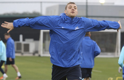 «Газпром»-тренировочные сборы в Дохе: 13 января, вечерняя тренировка