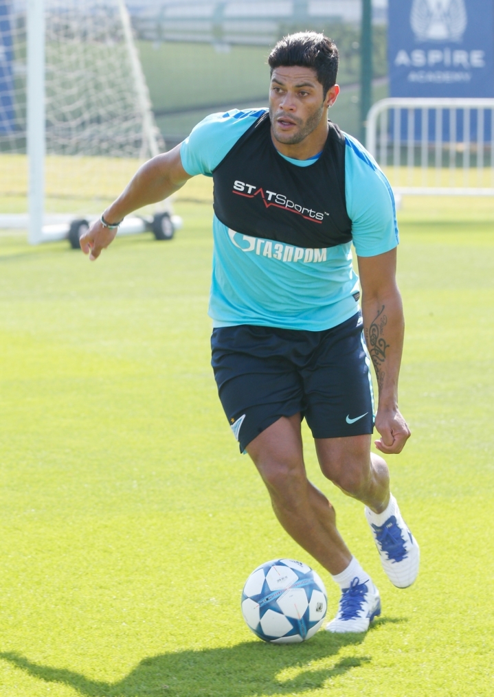 «Газпром»-тренировочные сборы в Дохе: 15 января, утренняя тренировка