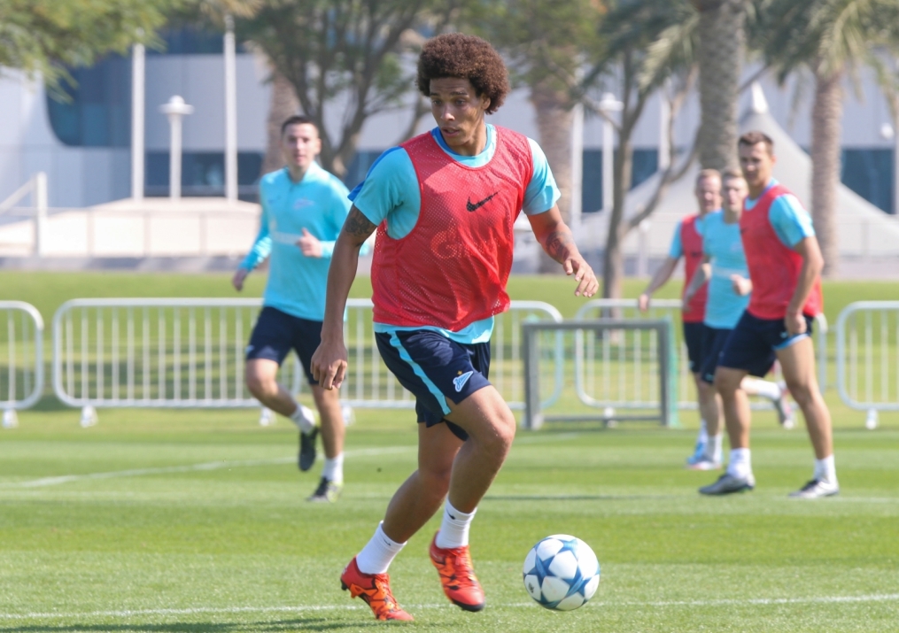 «Газпром»-тренировочные сборы в Дохе: 15 января, утренняя тренировка