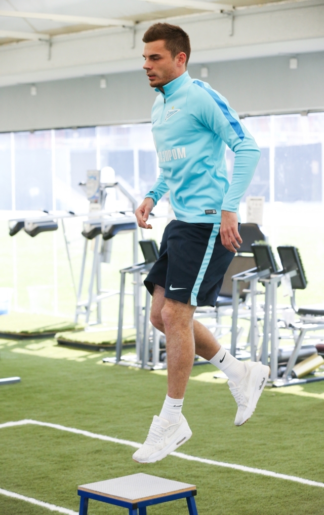 «Газпром»-тренировочные сборы в Дохе: 15 января, утренняя тренировка