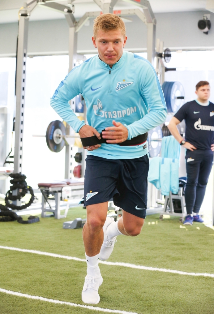 «Газпром»-тренировочные сборы в Дохе: 15 января, утренняя тренировка
