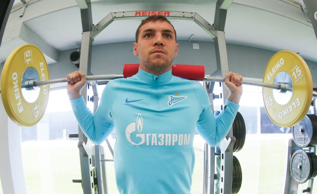 «Газпром»-тренировочные сборы в Дохе: 15 января, утренняя тренировка