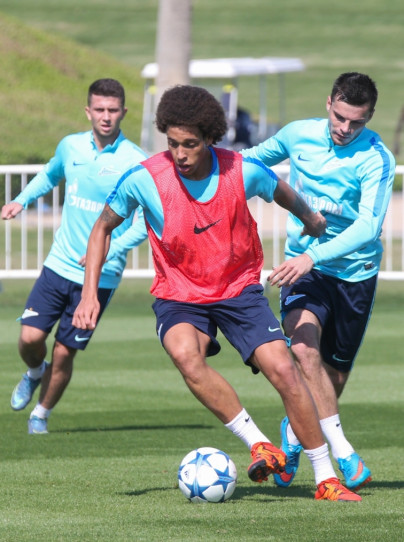 «Газпром»-тренировочные сборы в Дохе: 15 января, утренняя тренировка