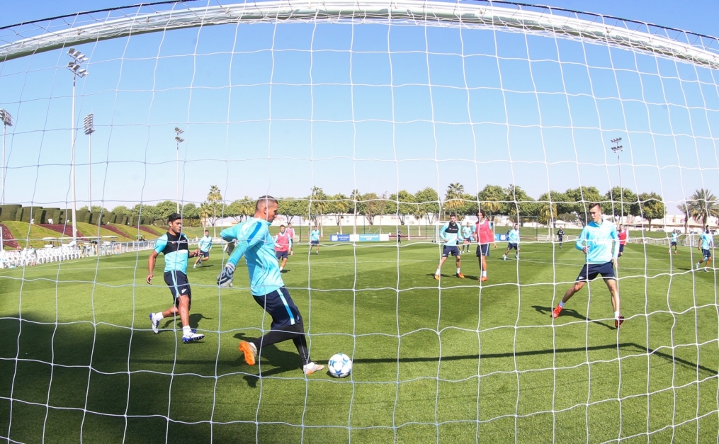 «Газпром»-тренировочные сборы в Дохе: 15 января, утренняя тренировка