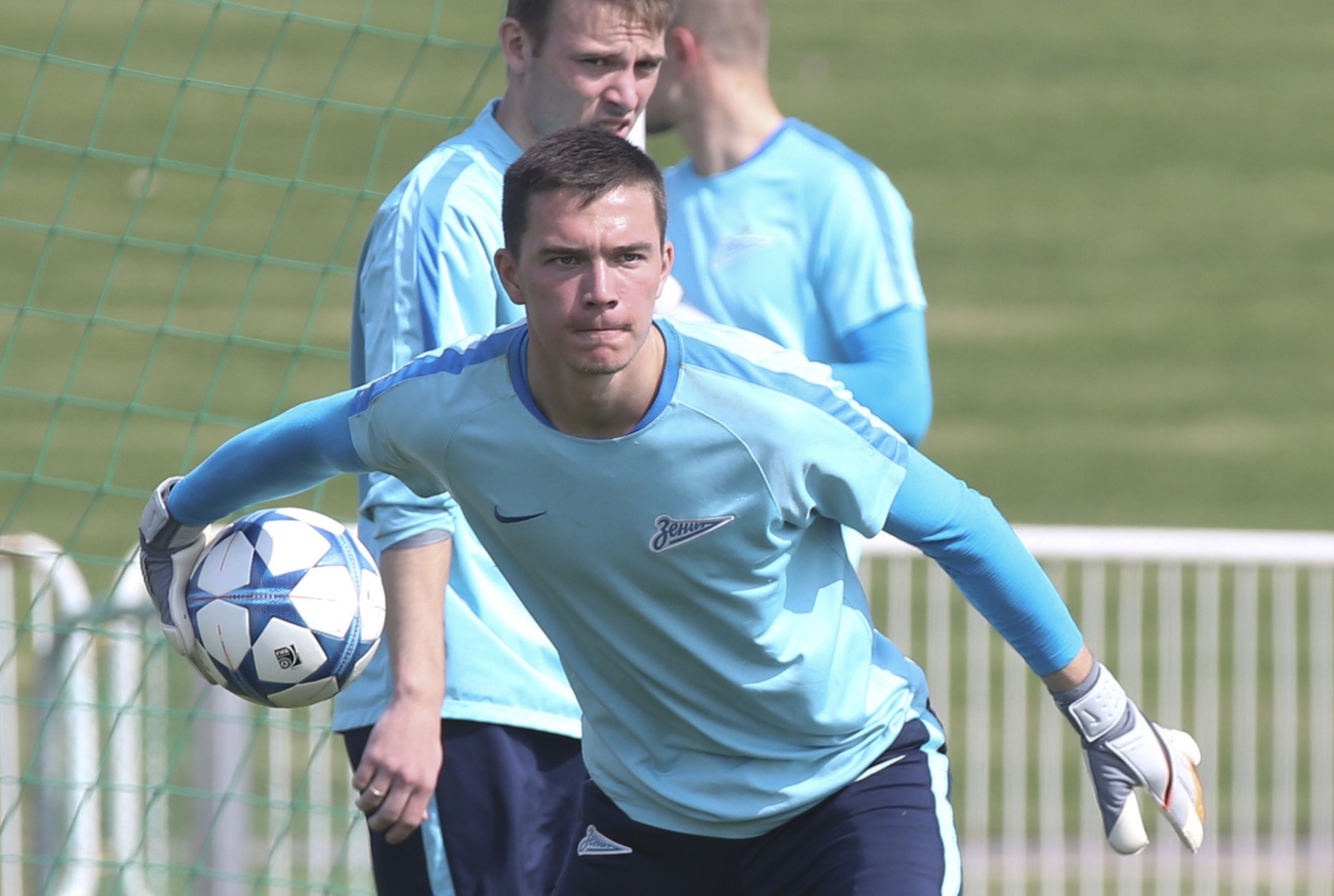 «Газпром»-тренировочные сборы в Дохе: 17 января, утренняя тренировка