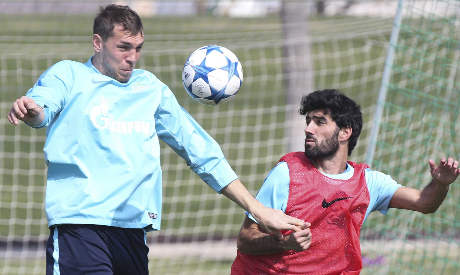 «Газпром»-тренировочные сборы в Дохе: 17 января, утренняя тренировка