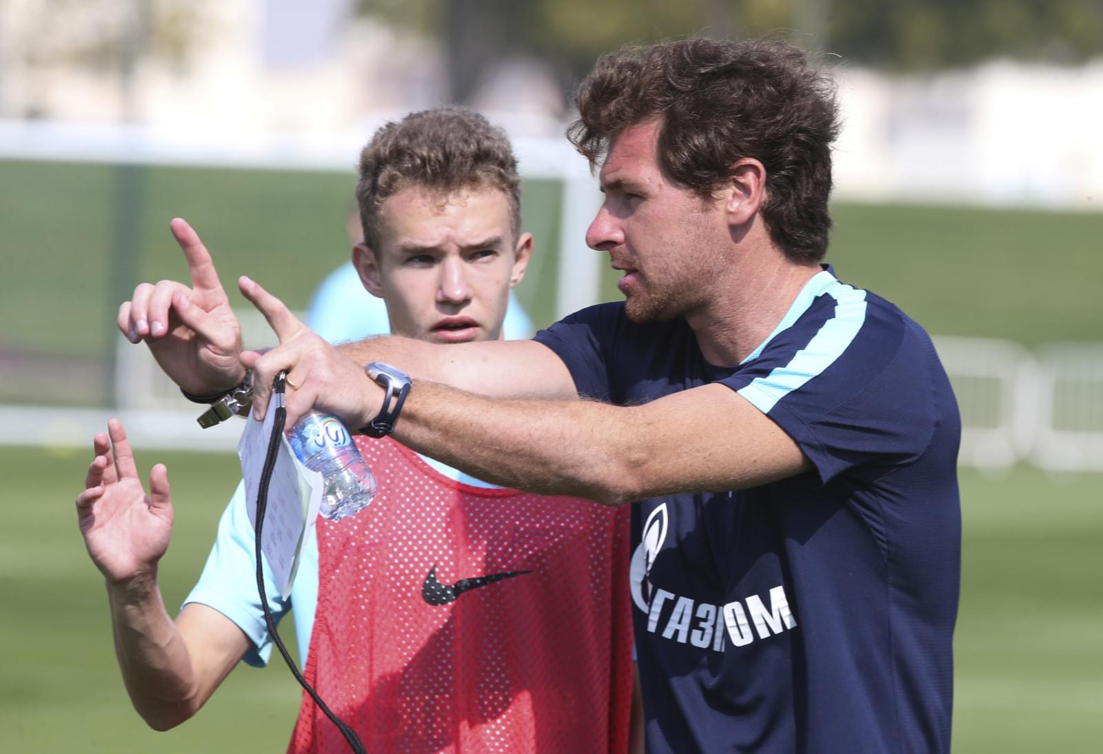 «Газпром»-тренировочные сборы в Дохе: 17 января, утренняя тренировка