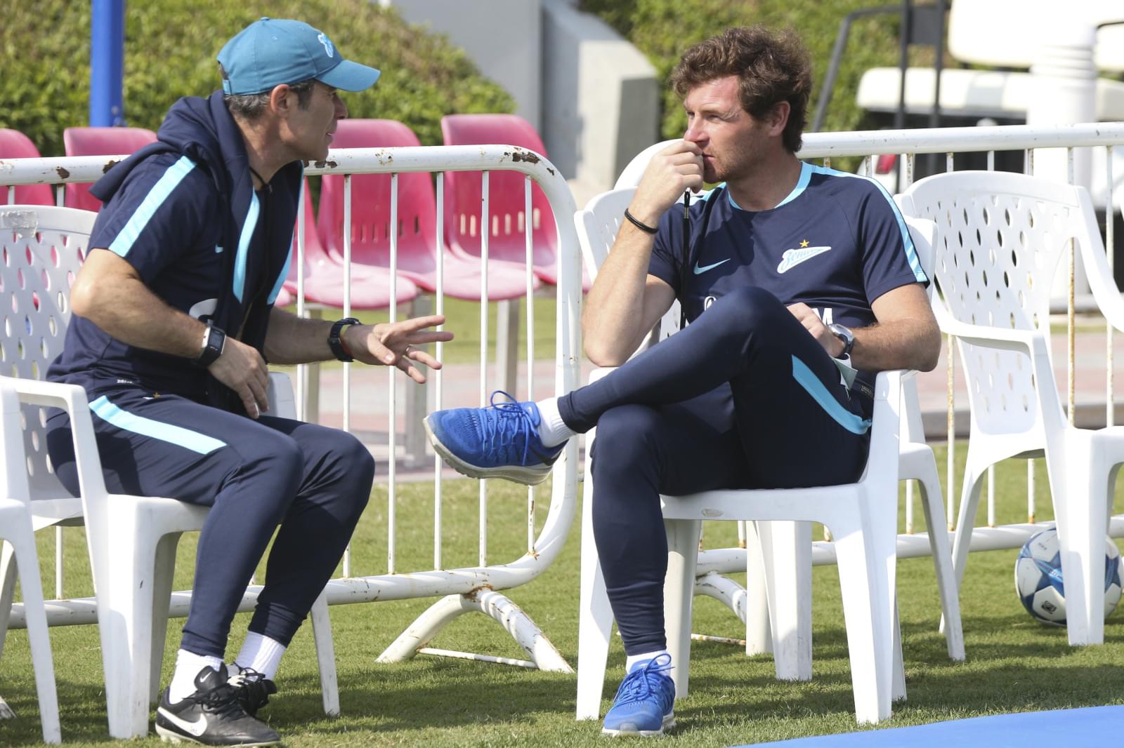 «Газпром»-тренировочные сборы в Дохе: 17 января, утренняя тренировка