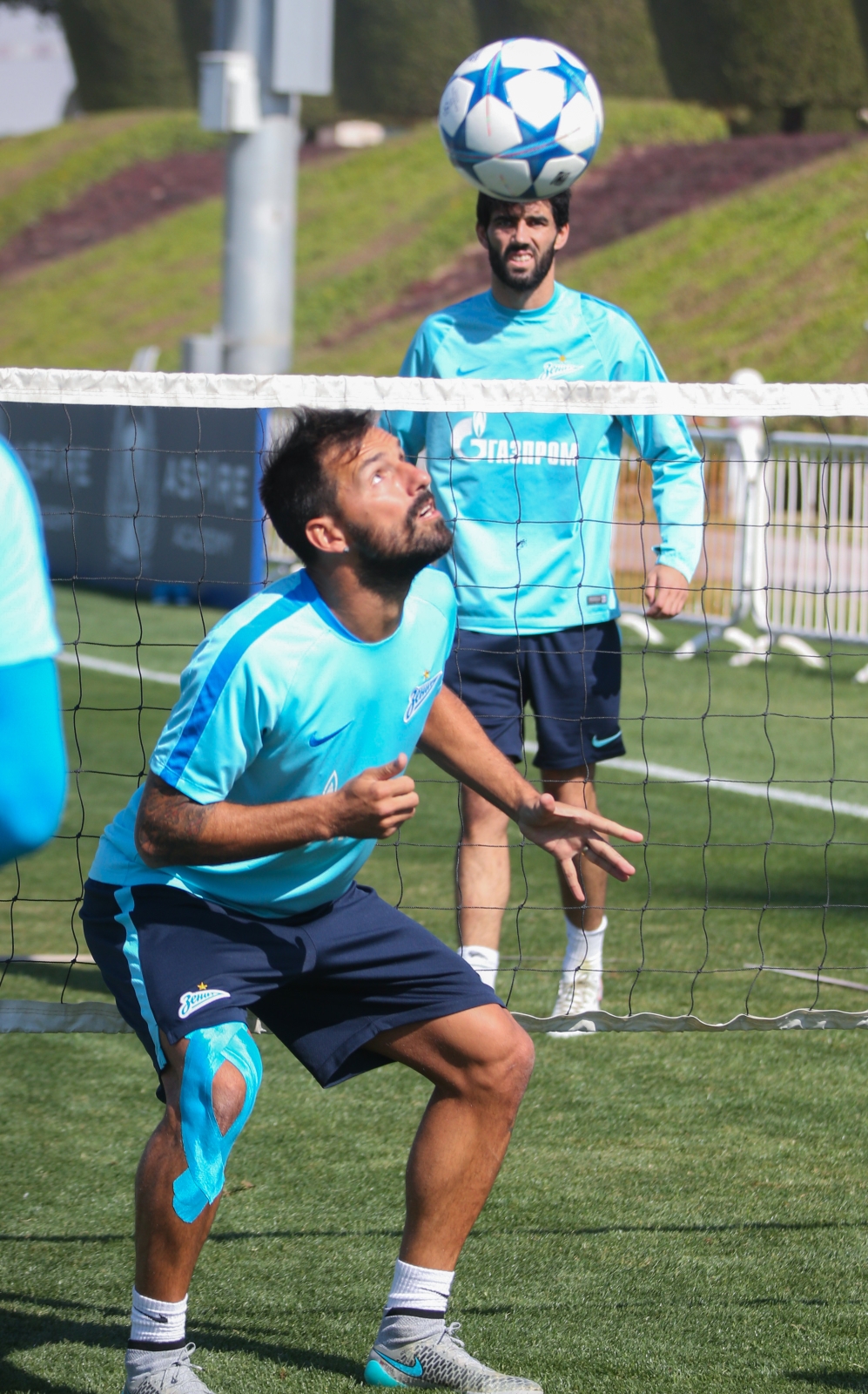 «Газпром»-тренировочные сборы в Дохе: 18 января, утренняя тренировка